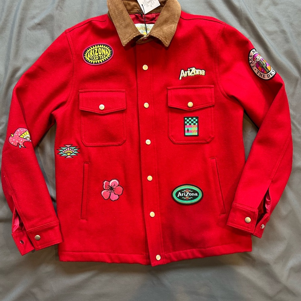 AriZona Heritage Patchwork Wool Field Jacket (BRA… - image 2